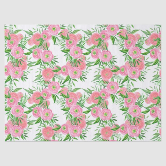 Papier Mousseline Chaussons de ballet (Design 20) Découpage (Recto)