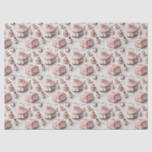 Papier Mousseline Chaussons de ballet et tutus dans une élégance ros