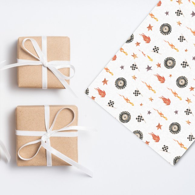 Papier Mousseline Chaussures de sport moderne Camions Chèques de cou (Créateur téléchargé)