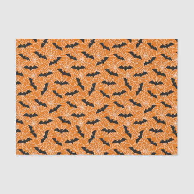 Papier Mousseline Chauves-souris (Recto)