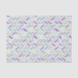 Papier Mousseline Chaux de lavande de Chevron