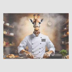 Papier Mousseline Chef Pâtissier Girafe : Atteindre de Nouveaux Souc