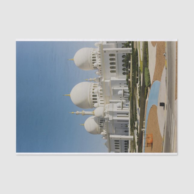 Papier Mousseline Cheik Zayed Grand Mosque, Abu Dhabi (Recto)