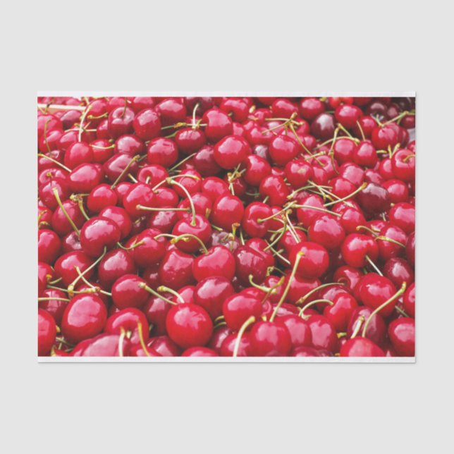 Papier Mousseline Cherry Galore (Recto)