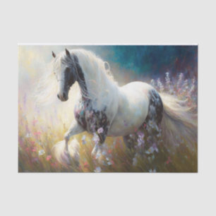 Papier Mousseline Cheval de peinture