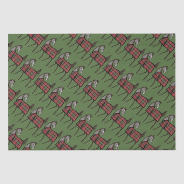 Papier Mousseline Cheval Lover (Recto)