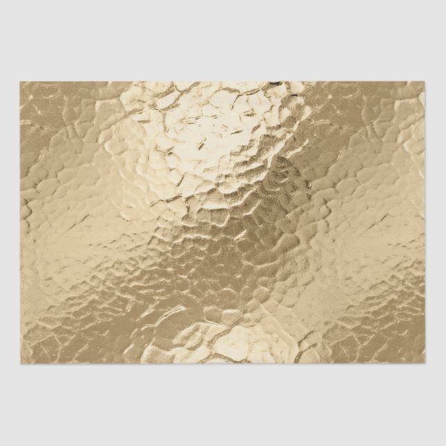 Papier Mousseline Chic Champagne Gold (Recto)