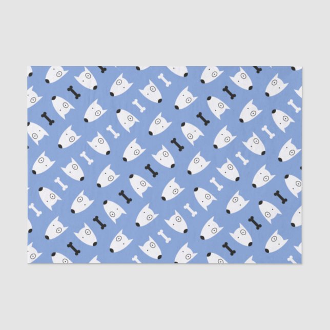 Papier Mousseline Chiens (Recto)