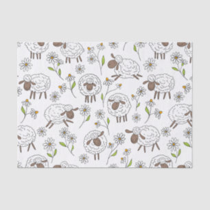Papier Mousseline Chiens de comptage sur blanc
