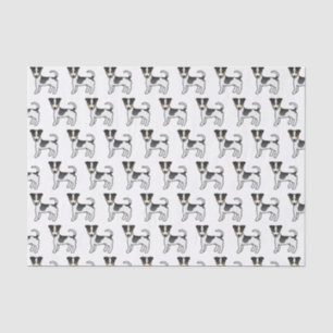 Papier Mousseline Chiens de race Jack Russell Terrier à poil lisse t