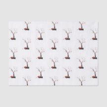 Chiens et Robin de Scottie en hiver saisonnier