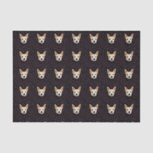 Papier Mousseline Chihuahua Chien de Cute Élégant Motif violet