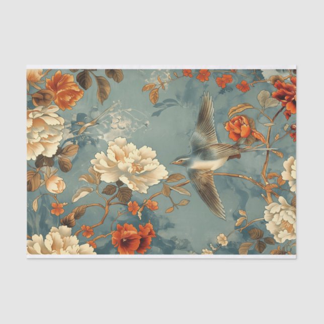 Papier Mousseline Chinoiserie Motif11 (Recto)