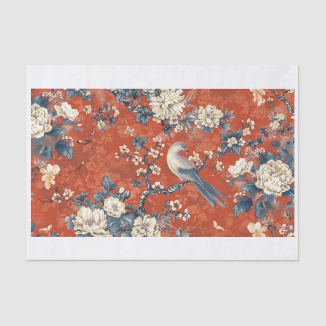Papier Mousseline Chinoiserie Motif13 (Recto)