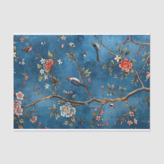 Papier Mousseline Chinoiserie Motif2 (Recto)