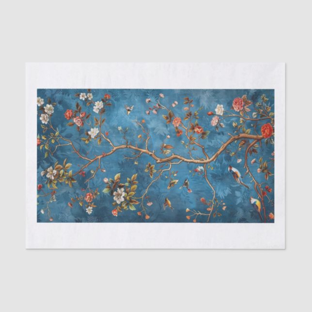 Papier Mousseline Chinoiserie Motif4 (Recto)