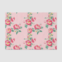 Chinoiserie rose et rouge