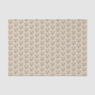 Papier Mousseline Chinook (Oreilles Pointées) Peinture - Art Chien o