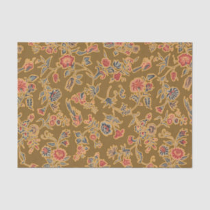 Papier Mousseline Chintz Fleur Classique Joli Design Floral Doux
