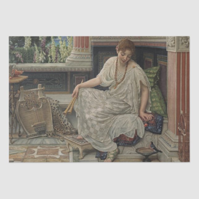Papier Mousseline Chloe (par Edward Poynter) (Recto)