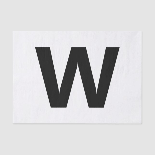 Papier Mousseline Choisir une lettre | Police : Ouvrir Sans Condensé (Recto)