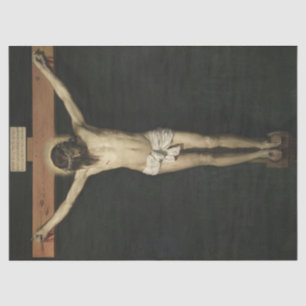 Papier Mousseline Christ crucifié sur la Croix (foi) (Vélasquez)