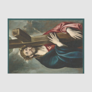 Papier Mousseline Christ portant la croix, El Greco