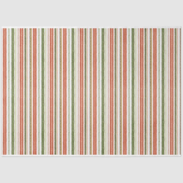 Papier Mousseline Christmas Berries Design Series 3 (Recto)