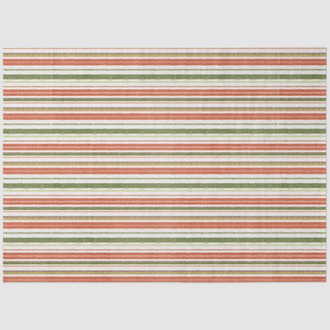 Papier Mousseline Christmas Berries Design Series 4 (Recto)