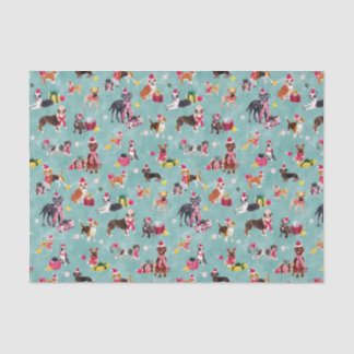 PAPIER MOUSSELINE CHRISTMAS DOG CUTENESS