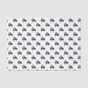 Papier Mousseline Christmas Golf Ball and Club