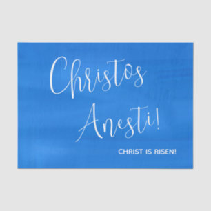 Papier Mousseline Christos Anesti ! Christ est ressuscité !