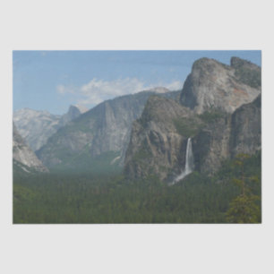 Papier Mousseline Chute de Bridalveil et Half Dome à Yosemite