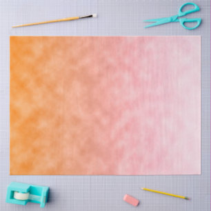 Papier Mousseline Cieux d'abricot