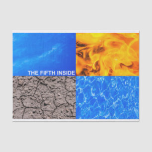 Papier Mousseline Cinquième à l'intérieur