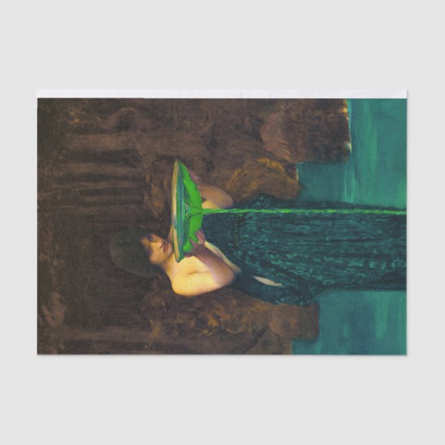 Papier Mousseline Circe Invidiosa, 1892 par John William Waterhouse (Recto)