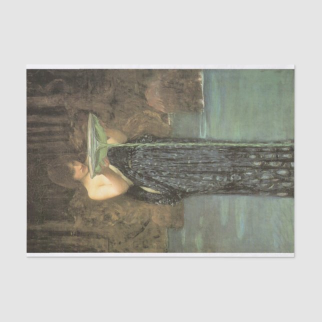 Papier Mousseline Circe Invidiosa Par J W Waterhouse 1892 Découpage (Recto)