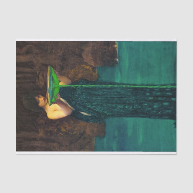 Papier Mousseline Circe Invidiosa par John William Waterhouse (Recto)