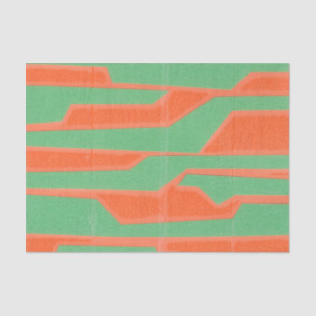 Papier Mousseline Circuit moderne I (Recto)