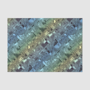 Papier Mousseline circuits de bonbons - citron vert :