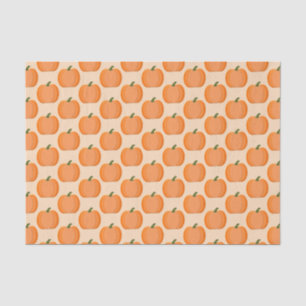 Papier Mousseline Citrouille neutre de genre orange mignon