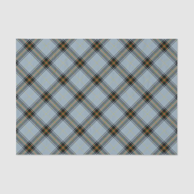 Papier Mousseline Clan Bell Tartan (Recto)