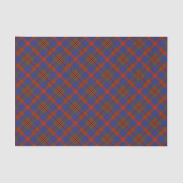 Papier Mousseline Clan Carnegie Tartan (Recto)