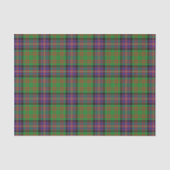 Papier Mousseline Clan Cochrane Tartan (Recto)