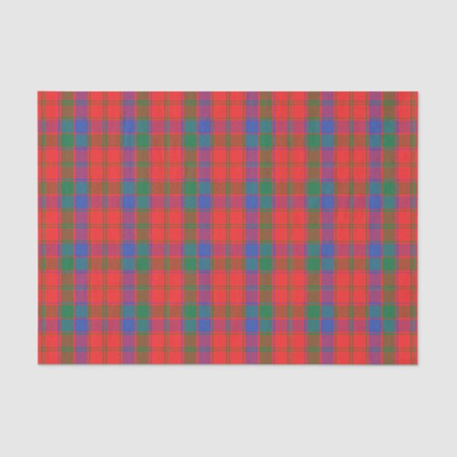 Papier Mousseline Clan Donnachaidh Tartan (Recto)
