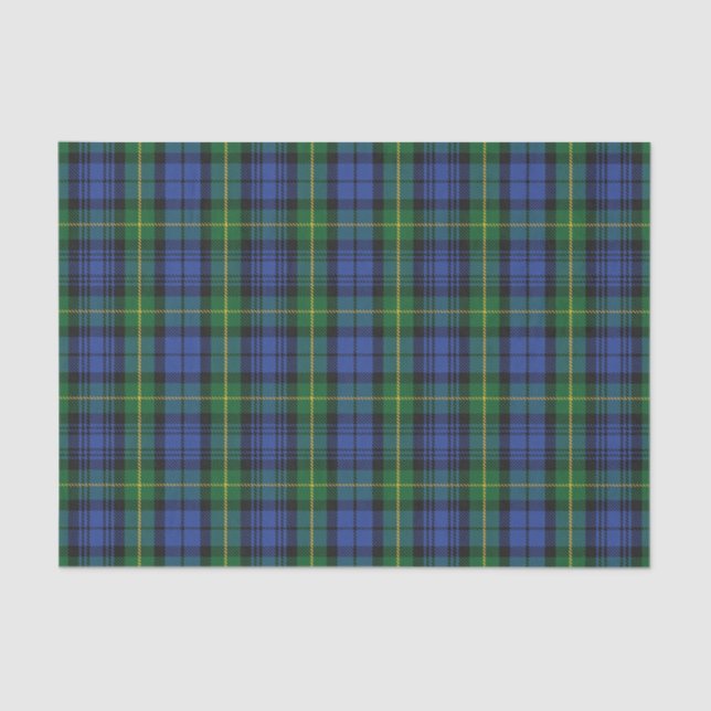 Papier Mousseline Clan écossais des cadeaux Gordon Tartan (Recto)