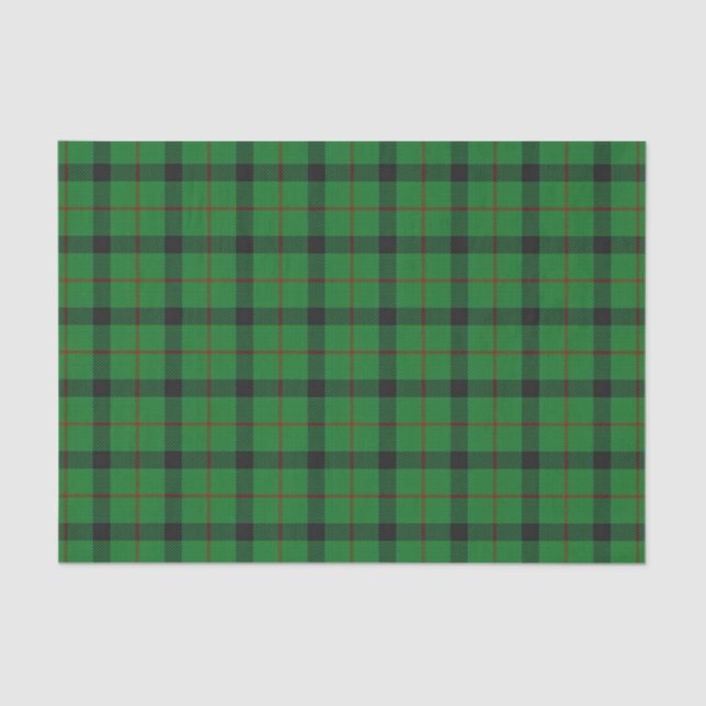Papier Mousseline Clan écossais des cadeaux Kincaid Tartan (Recto)