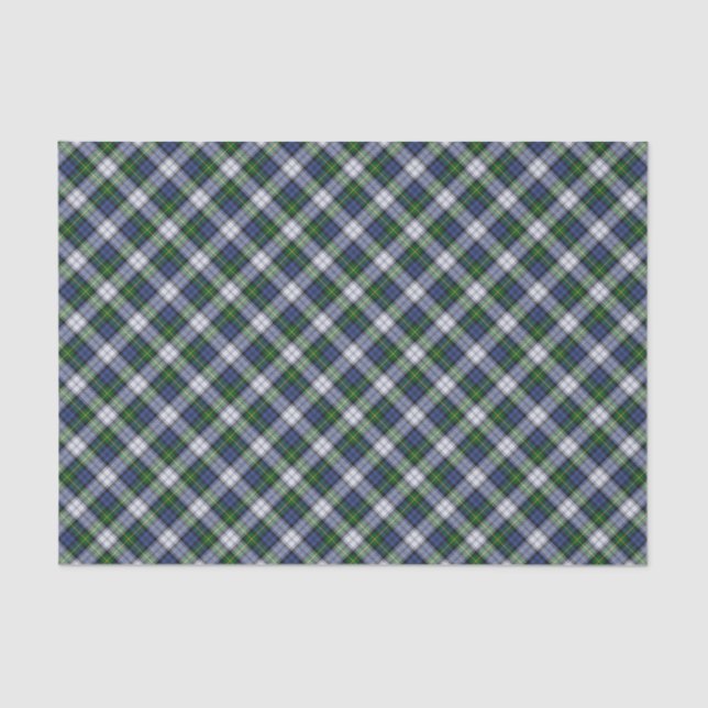 Papier Mousseline Clan Gordon habiller Tartan Tissu Papier (Recto)