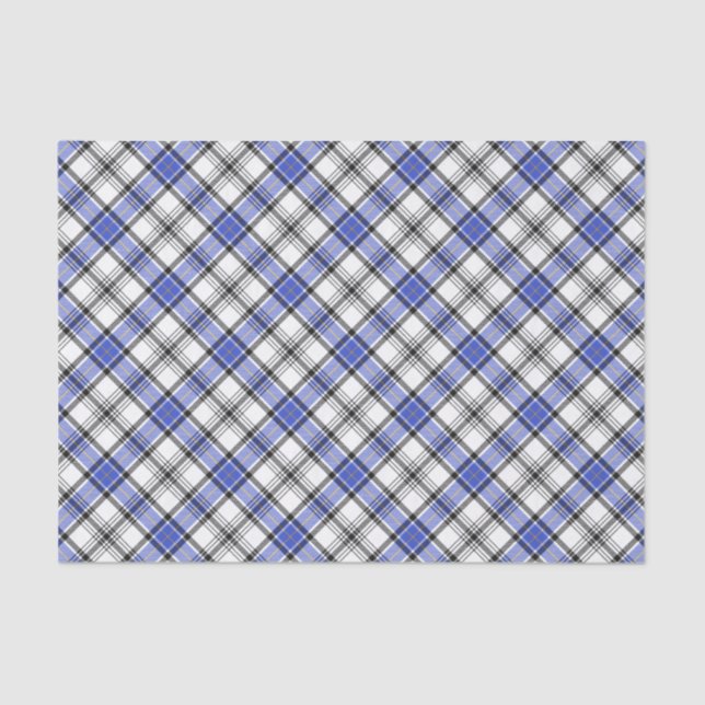 Papier Mousseline Clan Hannay Tartan (Recto)