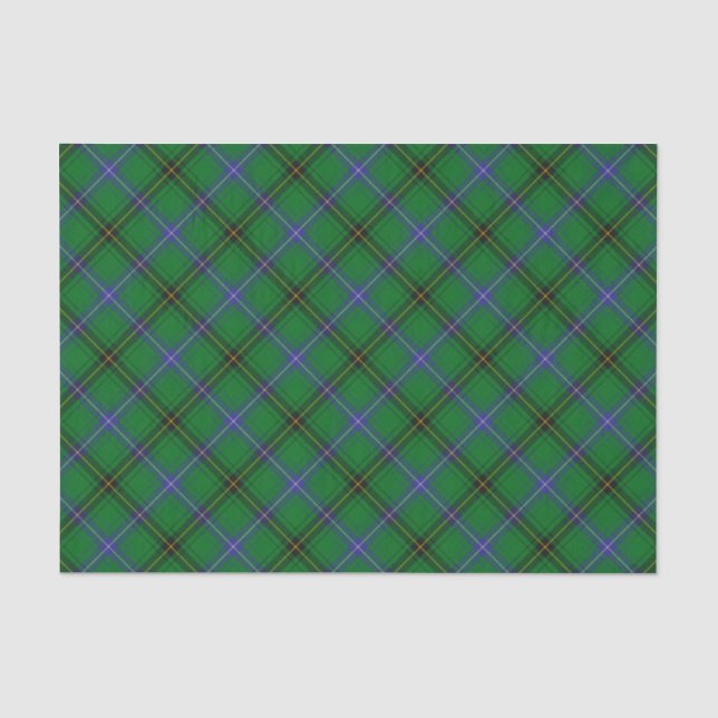 Papier Mousseline Clan Henderson Tartan (Recto)